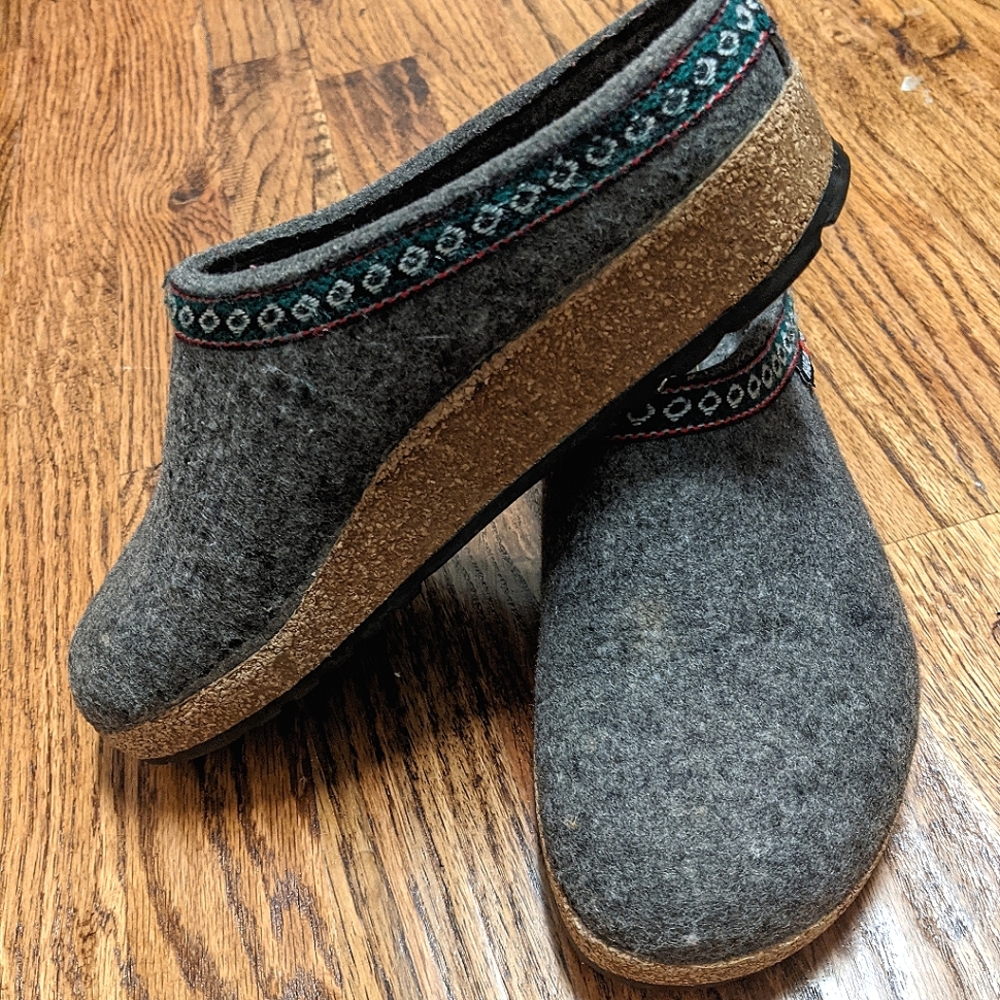 Haflinger GZ Classic Grizzly Clogs